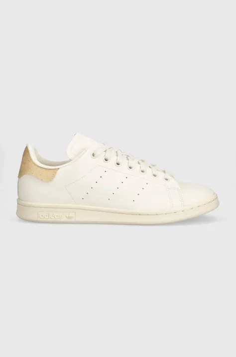 adidas leather sneakers Stan Smith Recon white color