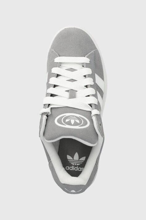 Замшеві кросівки adidas Originals Campus 00s — AA00-OBU0YO, сірий — фото 4