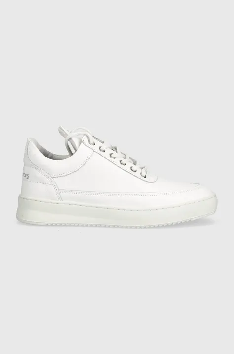 Filling Pieces leather sneakers Frame Nappa Low Top Ripple Ceres white color 25127541855
