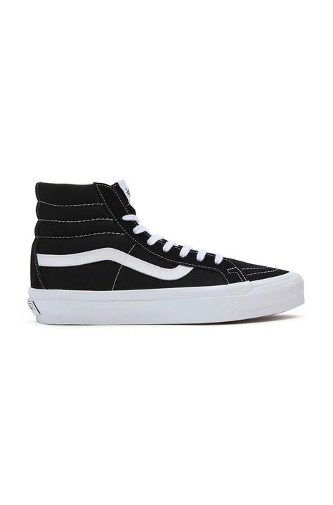 Vans tenisi Premium Standards Sk8-Hi Reissue 38 culoarea negru, VN000CR0BA21