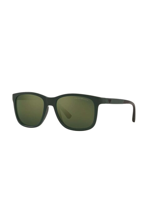 Dětské sluneční brýle Emporio Armani zelená barva, 0EK4184