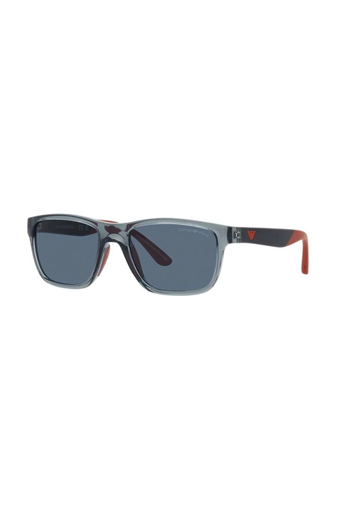 Emporio Armani ochelari de soare copii culoarea gri, 0EK4002