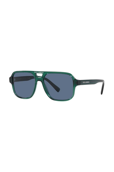 Dolce & Gabbana ochelari de soare copii culoarea verde, 0DX4003