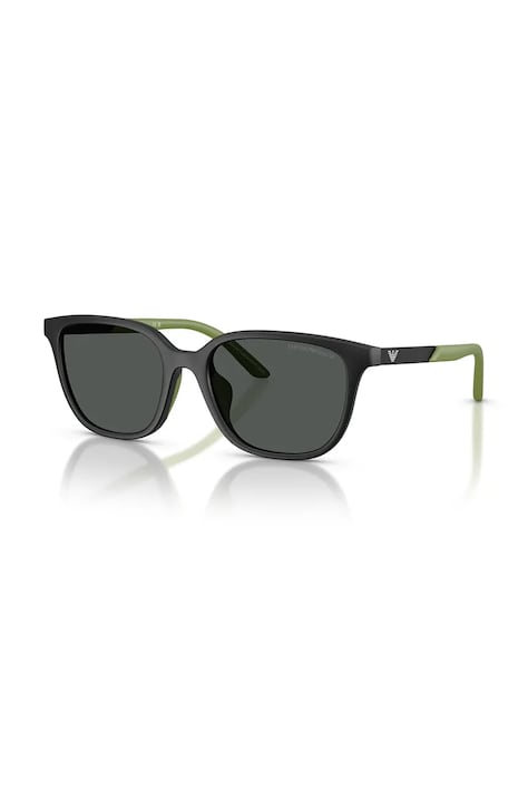Emporio Armani okulary przeciwsłoneczne dziecięce kolor czarny 0EK4006U