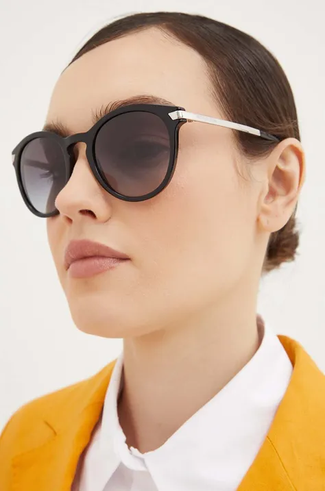 Сонцезахисні окуляри Michael Kors ADRIANNA III жіночі колір чорний 0MK2023