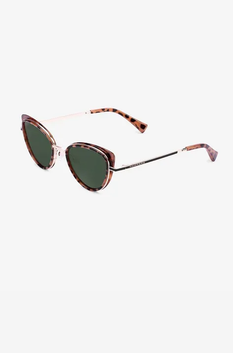 Slnečné okuliare Hawkers dámske, zelená farba