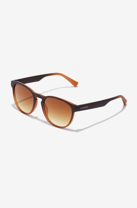 Сонцезахисні окуляри Hawkers жіночі колір коричневий