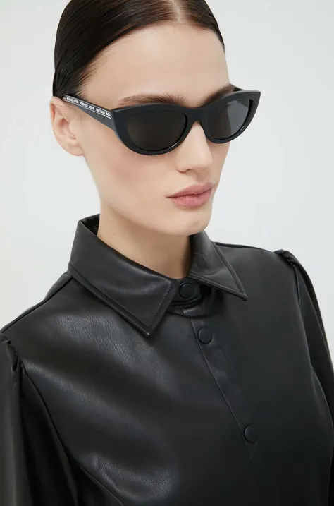 Sunčane naočale Michael Kors za žene, boja: crna