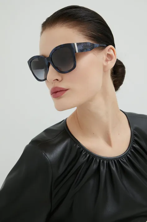 Slnečné okuliare Michael Kors BAJA dámske, tmavomodrá farba, 0MK2164