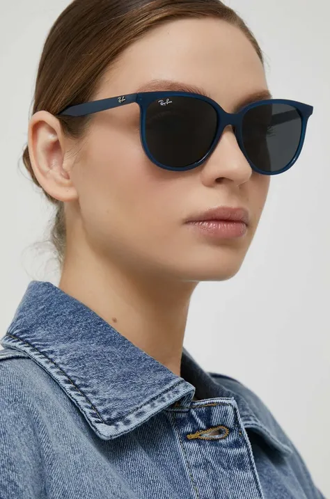 Ray-Ban sunglasses women's navy blue color
