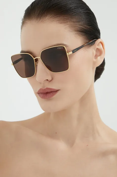 VOGUE okulary przeciwsłoneczne damskie kolor brązowy 0VO4199S