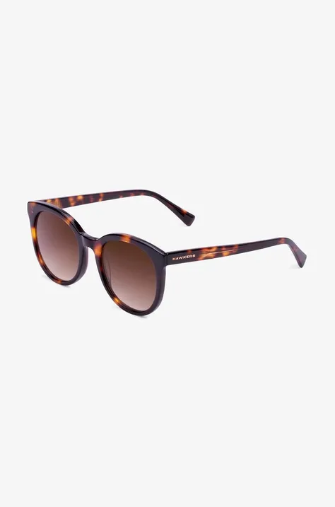 Сонцезахисні окуляри Hawkers жіночі колір коричневий