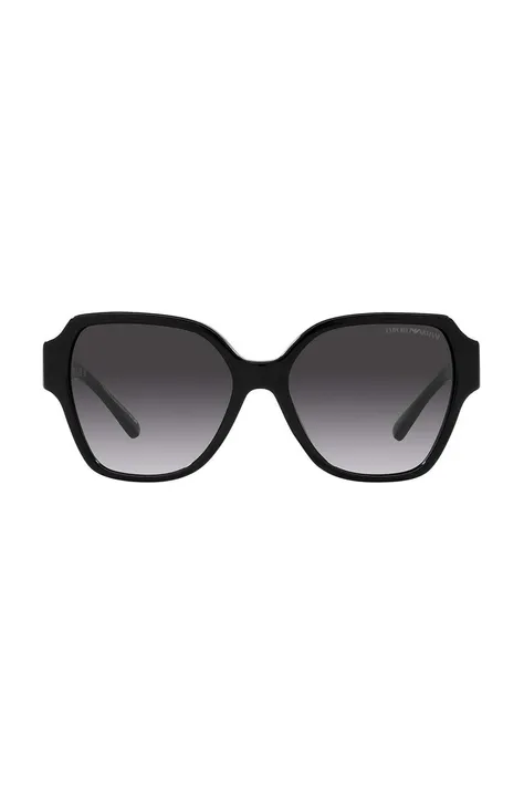 Emporio Armani ochelari de soare femei, culoarea negru