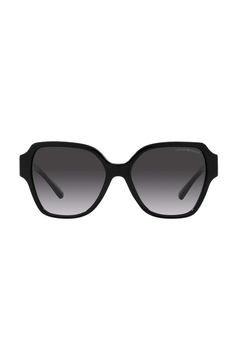 Emporio Armani ochelari de soare femei, culoarea negru