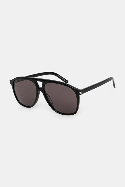 Saint Laurent okulary przeciwsłoneczne damskie kolor czarny SL 596 DUNE