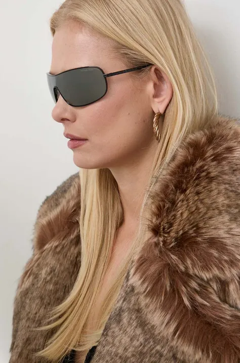 Michael Kors okulary przeciwsłoneczne AIX damskie kolor czarny 0MK1139