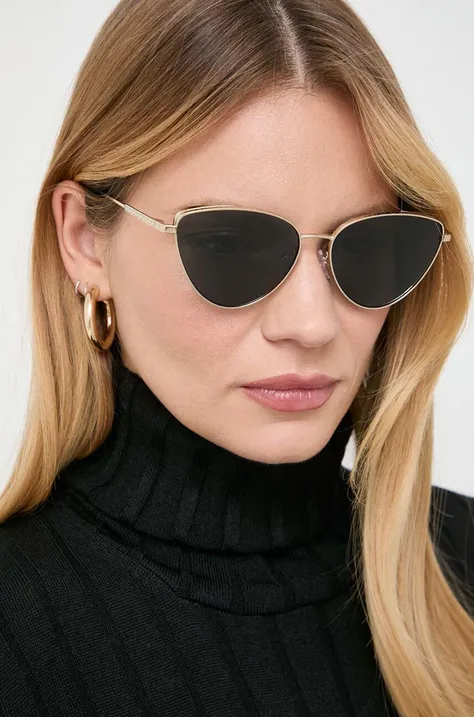 Sončna očala Michael Kors ženski, zlata barva