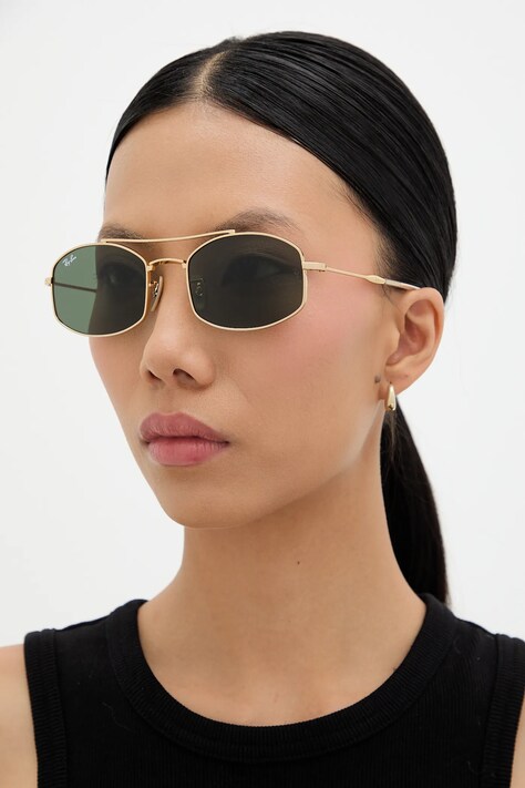 Солнцезащитные очки Ray-Ban женские цвет зелёный