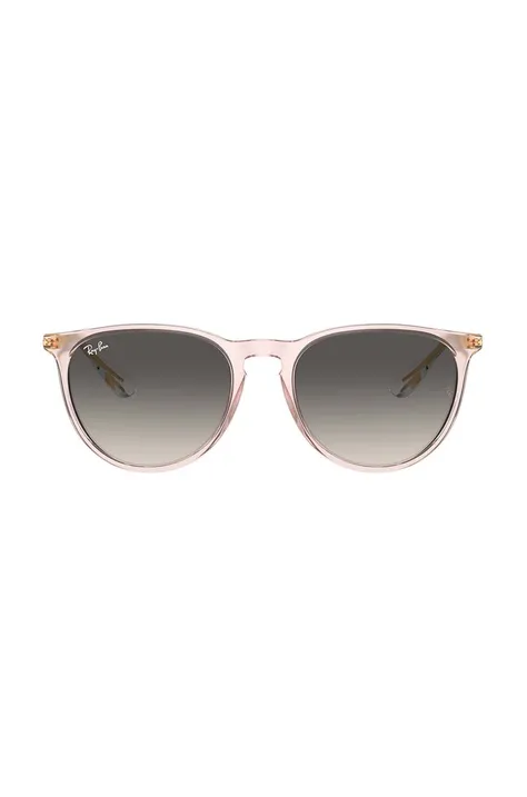 Sluneční brýle Ray-Ban ERIKA dámské, růžová barva, 0RB4171