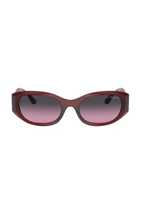 Сонцезахисні окуляри VOGUE жіночі колір фіолетовий