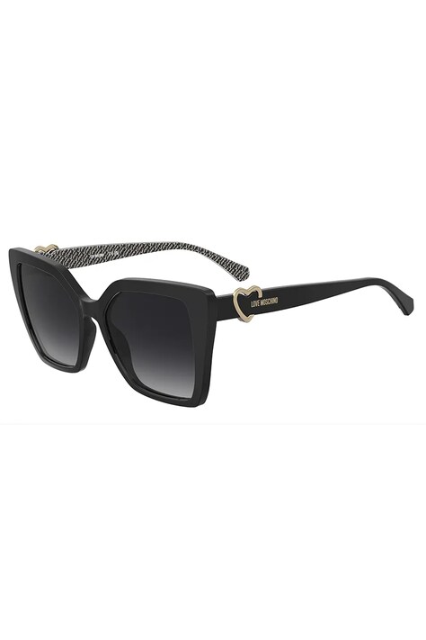 Love Moschino ochelari de soare culoarea alb