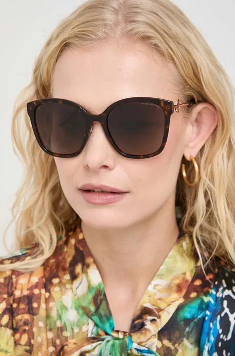 Marc Jacobs okulary przeciwsłoneczne damskie kolor czarny MARC 690/G/S