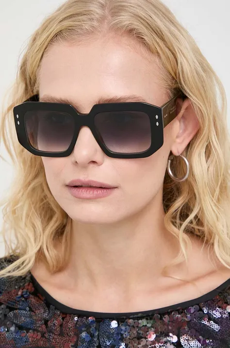 Isabel Marant okulary przeciwsłoneczne damskie kolor czarny IM 0143/S