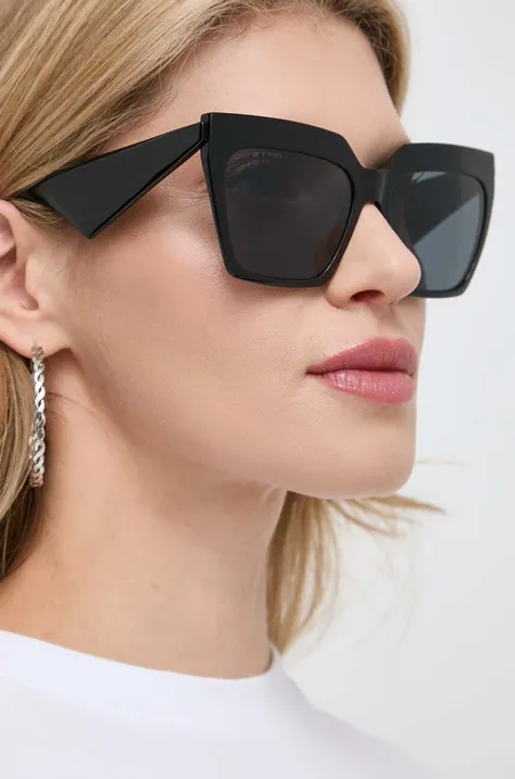 Etro okulary przeciwsłoneczne damskie kolor czarny ETRO 0001/S