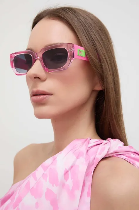 Sončna očala DSQUARED2 ženski, roza barva