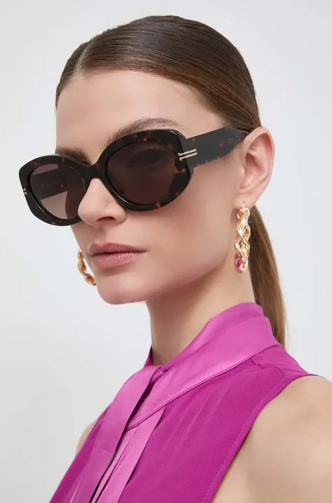 Sončna očala Marc Jacobs ženski, rjava barva