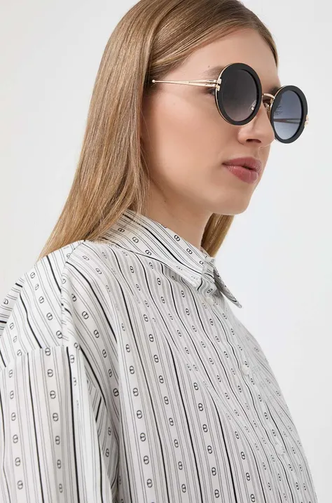 Marc Jacobs okulary przeciwsłoneczne damskie kolor czarny MJ 1102/S