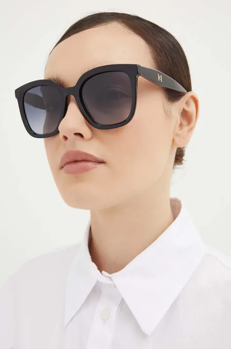 Carolina Herrera ochelari de soare femei, culoarea negru, HER 0225 G S