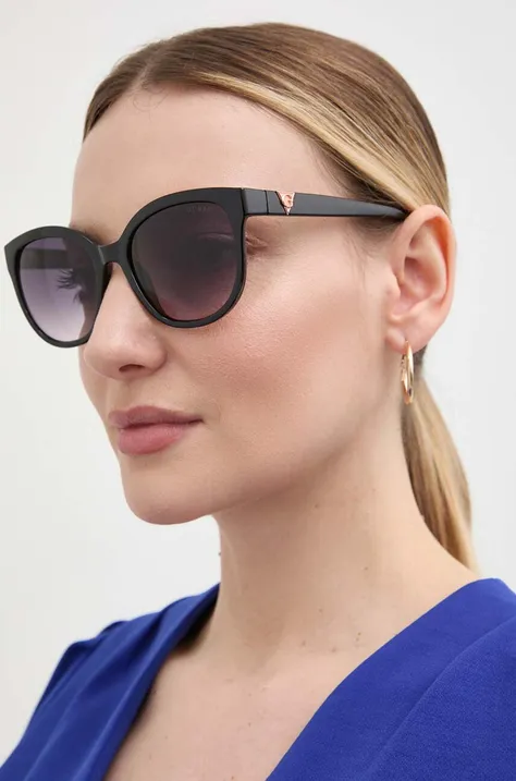 Сонцезахисні окуляри Guess жіночі колір чорний GU7877_5301B