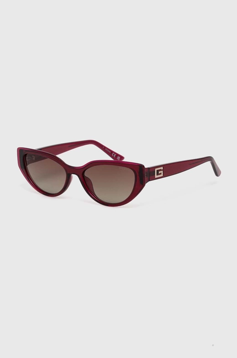 Guess ochelari de soare femei, culoarea violet, GU7910_5269T