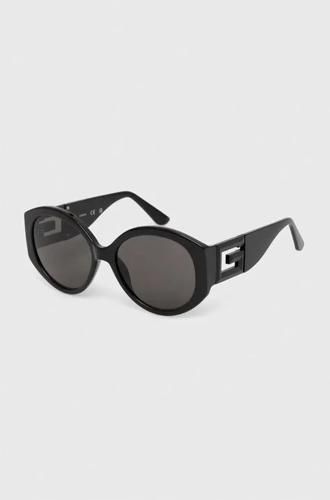 Sunčane naočale Guess za žene, boja: crna, GU7917_5601A