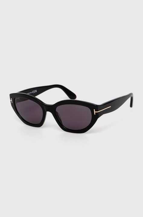 Sluneční brýle Tom Ford dámské, černá barva, FT1086_5501A