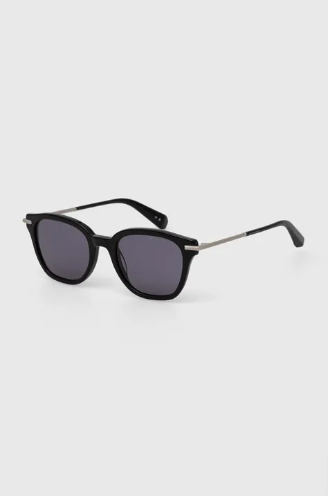 AllSaints okulary przeciwsłoneczne damskie kolor czarny ALS500900150