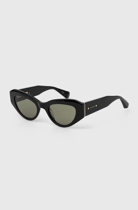 Сонцезахисні окуляри AllSaints жіночі колір чорний