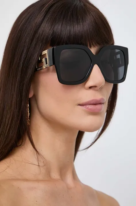 Sunčane naočale Versace za žene, boja: crna, 0VE4402