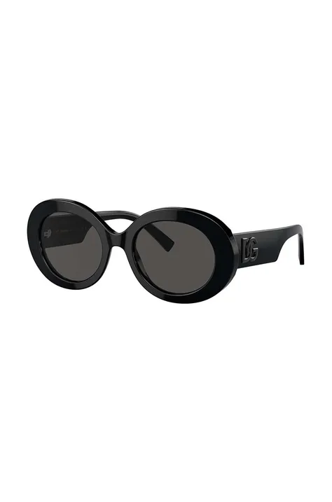 Сонцезахисні окуляри Dolce & Gabbana жіночі колір чорний 0DG4448