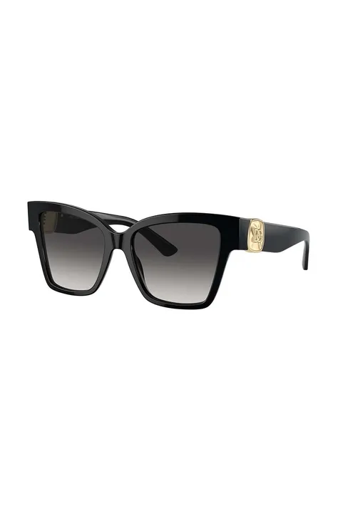 Slnečné okuliare Dolce & Gabbana dámske, čierna farba