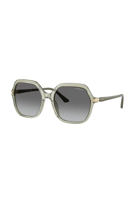 VOGUE ochelari de soare femei, culoarea verde, 0VO5561S
