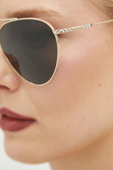 Сонцезахисні окуляри Jimmy Choo — фото 7