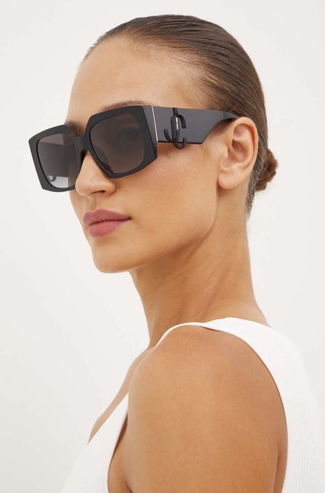 Γυαλιά ηλίου Jimmy Choo χρώμα: μαύρο, 0JC5006U