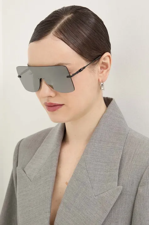 Сонцезахисні окуляри Michael Kors LONDON жіночі колір чорний 0MK1148