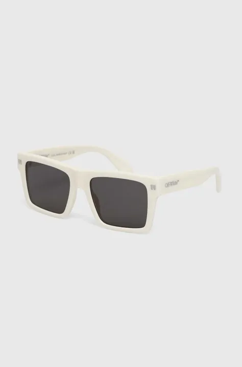Off-White okulary przeciwsłoneczne kolor beżowy OERI109_540107