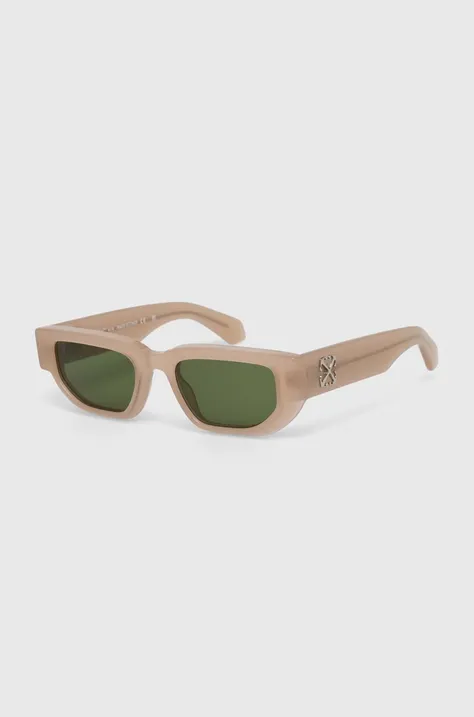 Сонцезахисні окуляри Off-White жіночі колір коричневий OERI115_541755