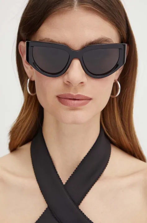 Off-White ochelari de soare femei, culoarea negru, OERI116_551007