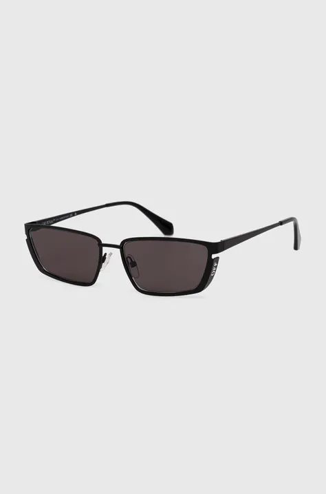 Slnečné okuliare Off-White dámske, čierna farba, OERI119_561007