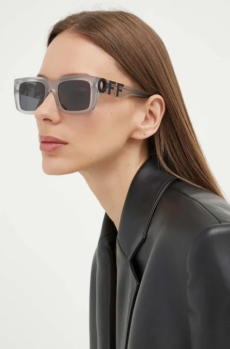 Сонцезахисні окуляри Answear Lab жіночі колір сірий OERI125_540907